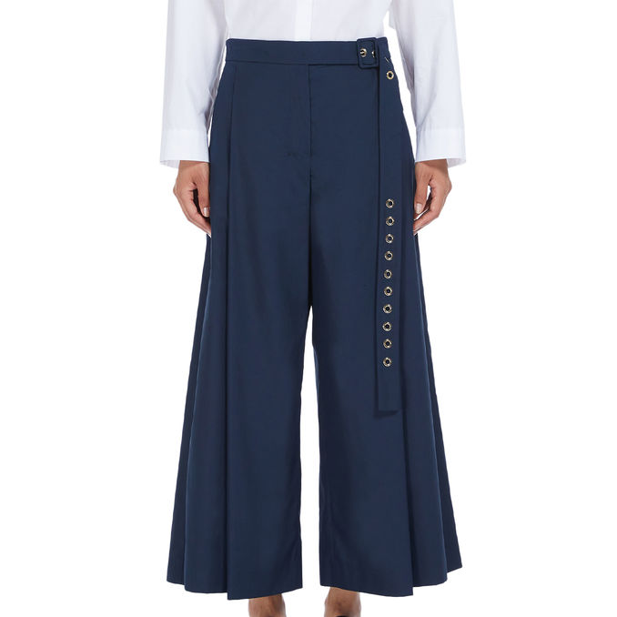 PANTALONE ASSIRO Donna Blue Mare