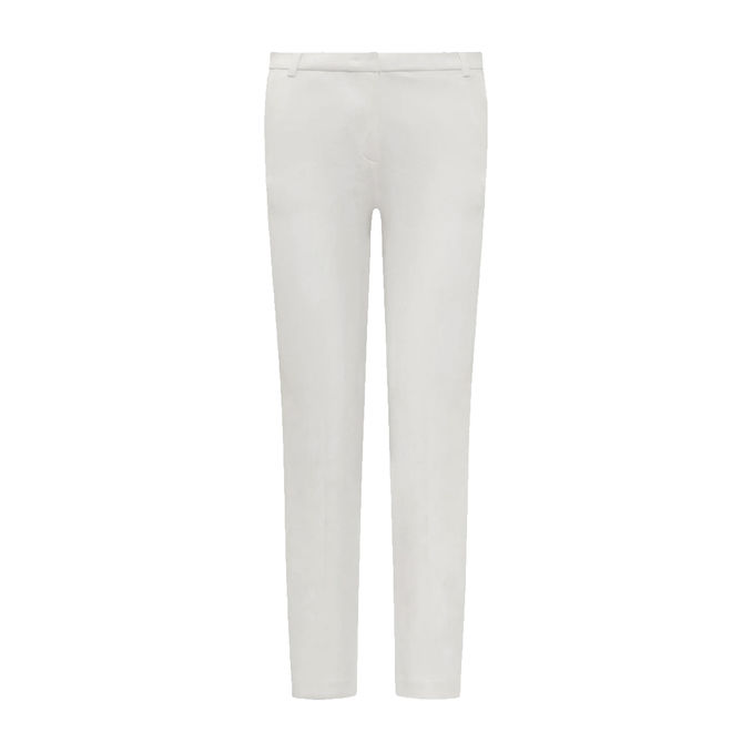 PANTALONE BELLO Donna Bianco Biancaneve
