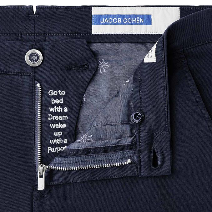 PANTALONE BEN SLIM FIT Uomo Blu Navy