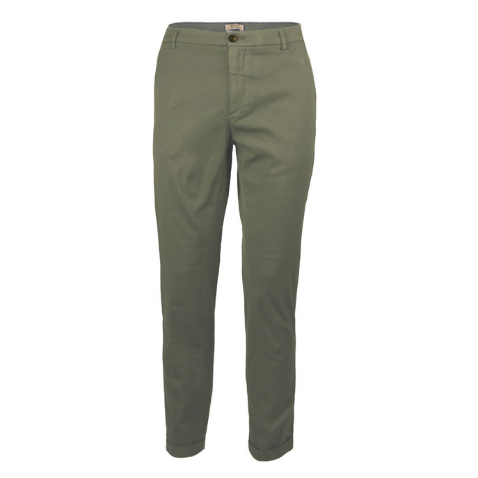 PANTALONE BRANDON CHINO RELAXED Uomo Army