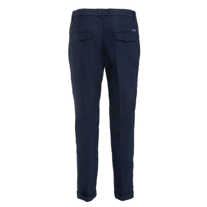 PANTALONE BRANDON CHINO RELAXED Uomo Navy