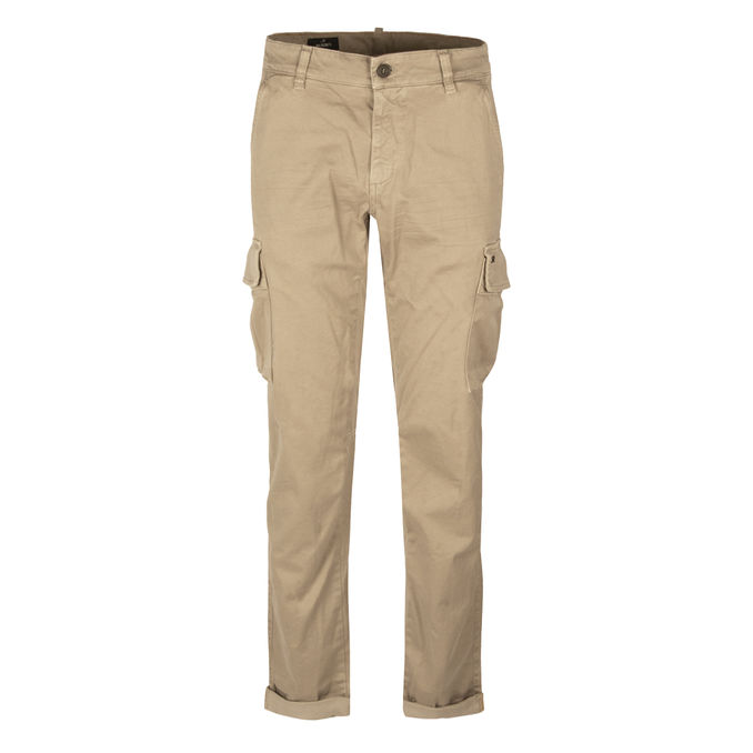 PANTALONE CARGO BROUKEN ARMY Uomo Beige Chiaro