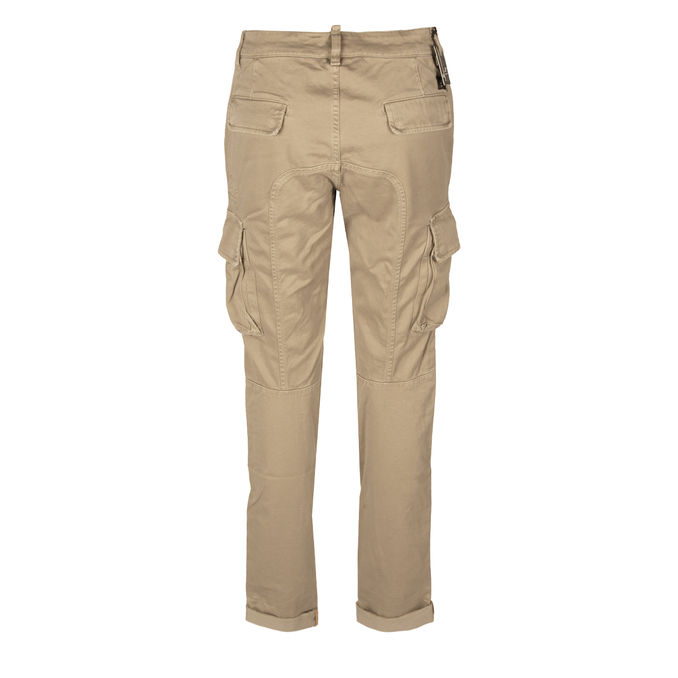 PANTALONE CARGO BROUKEN ARMY Uomo Beige Chiaro