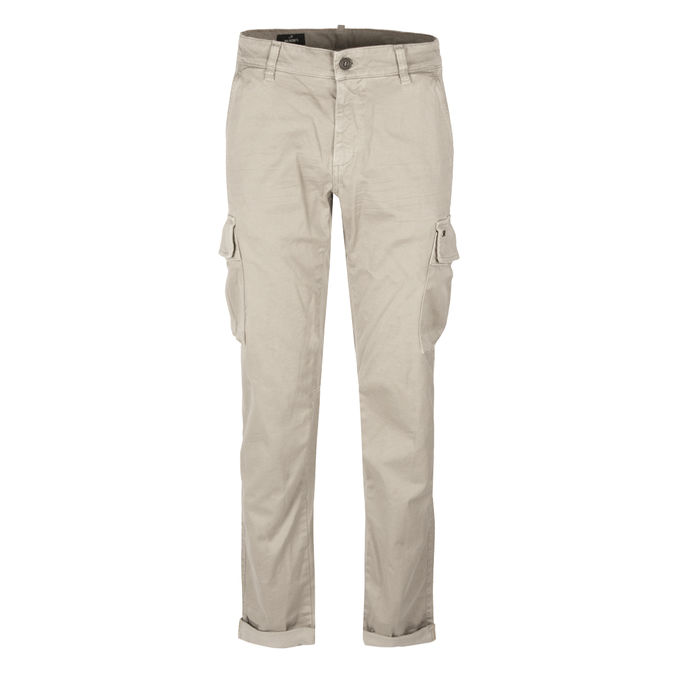 PANTALONE CARGO BROUKEN ARMY Uomo Gesso