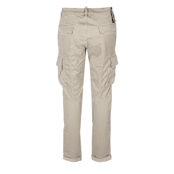 PANTALONE CARGO BROUKEN ARMY Uomo Gesso