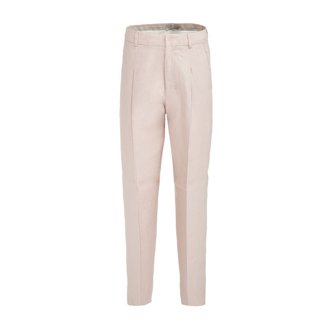 PANTALONE CARINA GAMBA LARGA Donna Poudre
