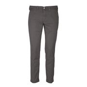 PANTALONE CHINO COMFORT STRETCH COTONE OPERATO VINTAGE Uomo Grigio medio PANTALONE CHINO COMFORT STRETCH COTONE OPERATO VINTAGE Uomo Grigio medio