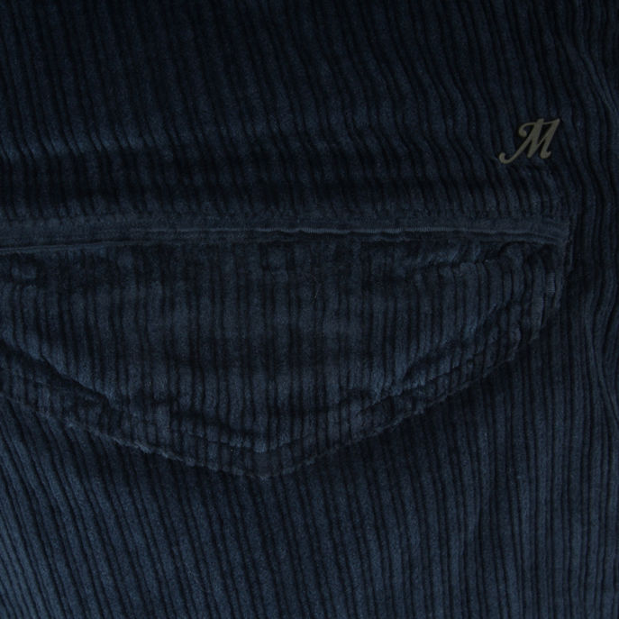 PANTALONE CHINO EISENHOWER VELLUTO A COSTE Uomo Blu Scuro