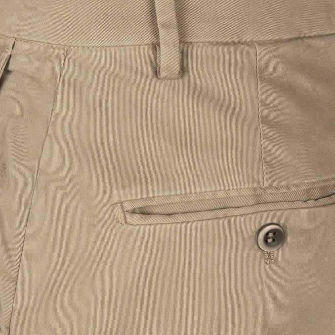 PANTALONE CHINO GARBADINA MODAL Uomo Beige Chiaro