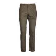 PANTALONE CHINO IN GABARDINE MICROFANTASIA Uomo Militare PANTALONE CHINO IN GABARDINE MICROFANTASIA Uomo Militare