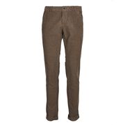 PANTALONE CHINO MILANO IN VELLUTO A RIGHE Uomo Tortora PANTALONE CHINO MILANO IN VELLUTO A RIGHE Uomo Tortora