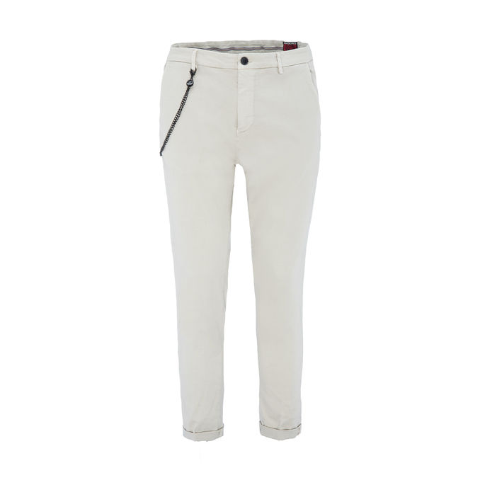 PANTALONE CHINO OSAKA CON CATENA Uomo Beige