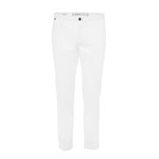 PANTALONE CHINO SLIM COTONE COOLMAX OPERATO Uomo Bianco PANTALONE CHINO SLIM COTONE COOLMAX OPERATO Uomo Bianco