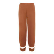 PANTALONE COLLEGE MISTO LANA CON FIT MORBIDO Donna Cammello PANTALONE COLLEGE MISTO LANA CON FIT MORBIDO Donna Cammello