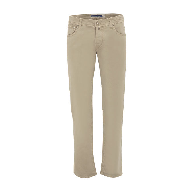 PANTALONE COTONE NICK SLIM FIT Uomo Sabbia