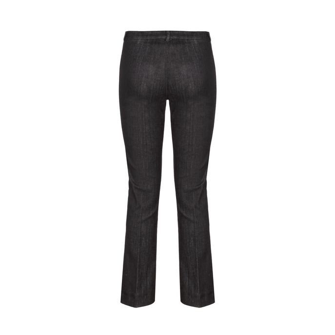 PANTALONE DENIMP IN DENIM STRETCH Donna Nero