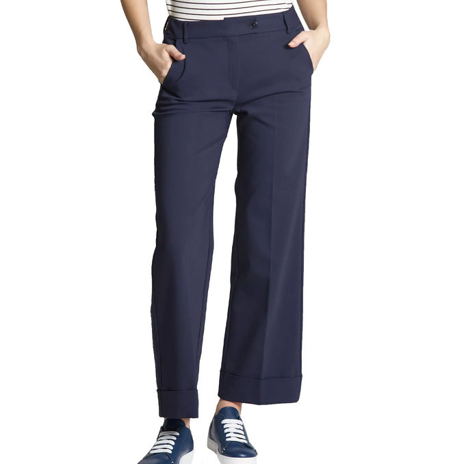 PANTALONE ELY Donna Blu Notte