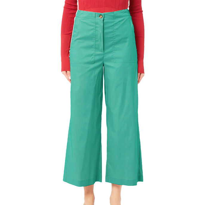 PANTALONE FAVILLA Donna Verde