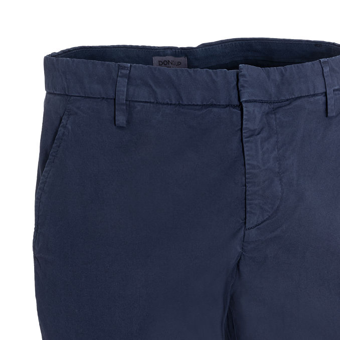PANTALONE GAUBERT CHINO IN COTONE Uomo Navy