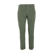 PANTALONE GAUBERT IN COTONE Uomo Verde Militare PANTALONE GAUBERT IN COTONE Uomo Verde Militare