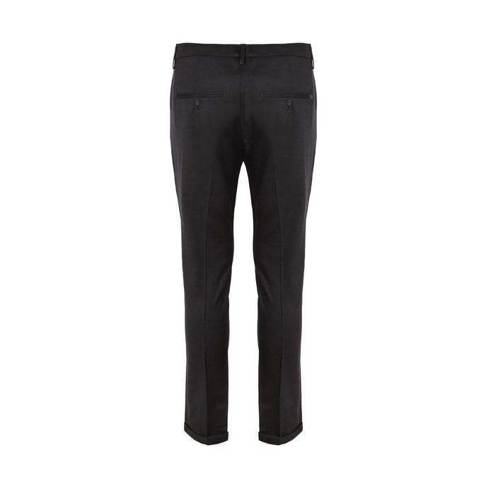 PANTALONE GAUBERT IN LANA Uomo Antracite