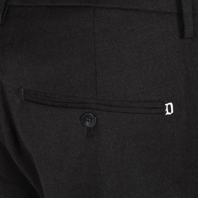 PANTALONE GAUBERT IN LANA Uomo Antracite