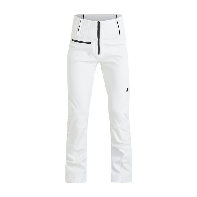 PANTALONE HIGH STRETCH Donna Offwhite