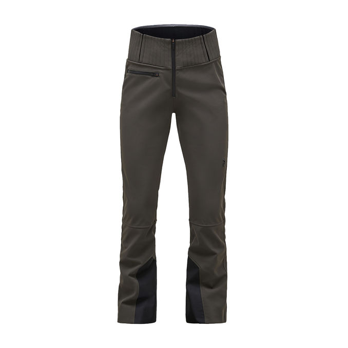 PANTALONE HIGH STRETCH Donna Olive Extreme