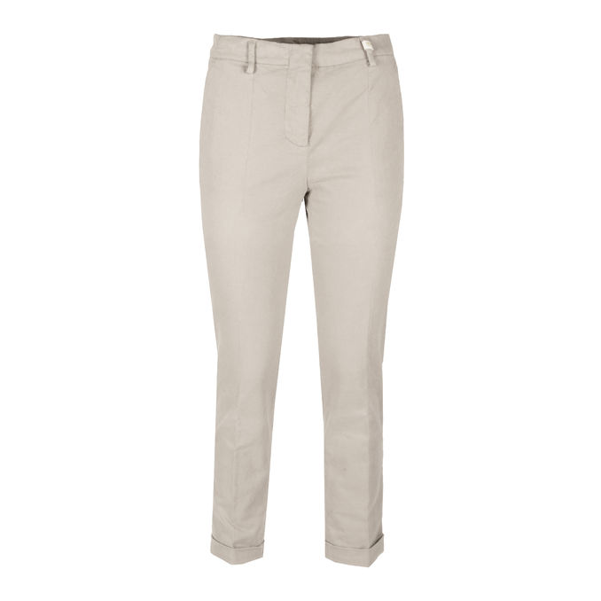 PANTALONE IN COTONE Donna Sasso