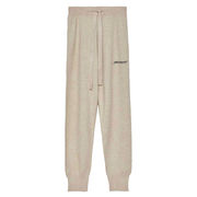 PANTALONE IN MAGLIA Donna Beige Nocciola PANTALONE IN MAGLIA Donna Beige Nocciola