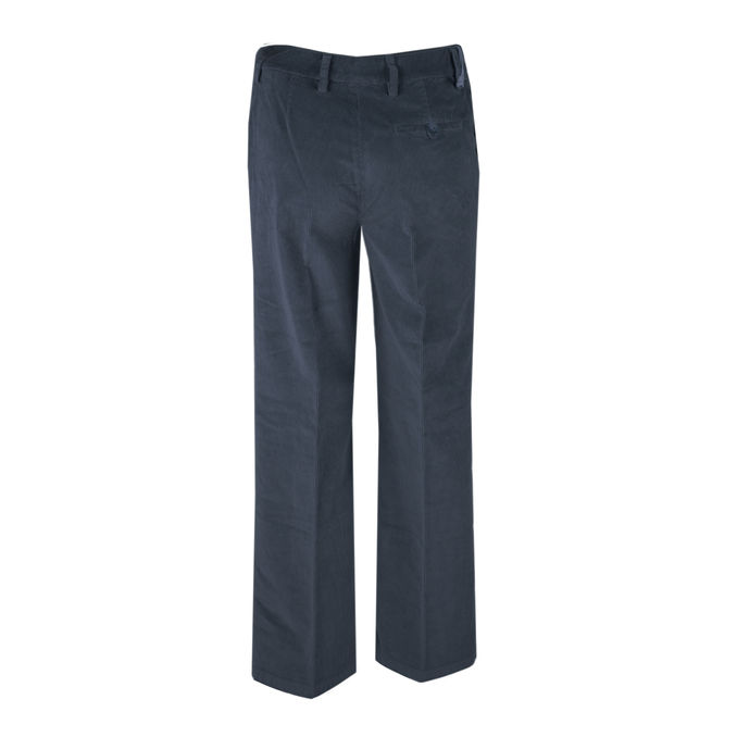 PANTALONE IN VELLUTO Donna Blu Navy