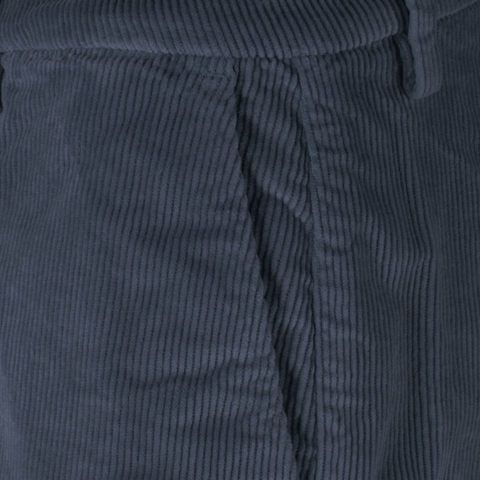 PANTALONE IN VELLUTO Donna Blu Navy