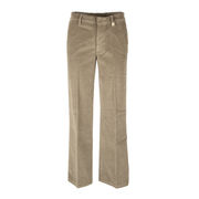 PANTALONE IN VELLUTO Donna Tortora PANTALONE IN VELLUTO Donna Tortora