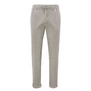 PANTALONE IN VELLUTO STRETCH 500 RIGHE Uomo Grey PANTALONE IN VELLUTO STRETCH 500 RIGHE Uomo Grey