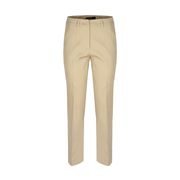 PANTALONE LEGENDA ALLA CAVIGLIA IN COTONE ARMATURATO Donna Sabbia PANTALONE LEGENDA ALLA CAVIGLIA IN COTONE ARMATURATO Donna Sabbia