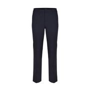 PANTALONE LEGENDA IN COTONE ARMATURATO Donna Navy PANTALONE LEGENDA IN COTONE ARMATURATO Donna Navy