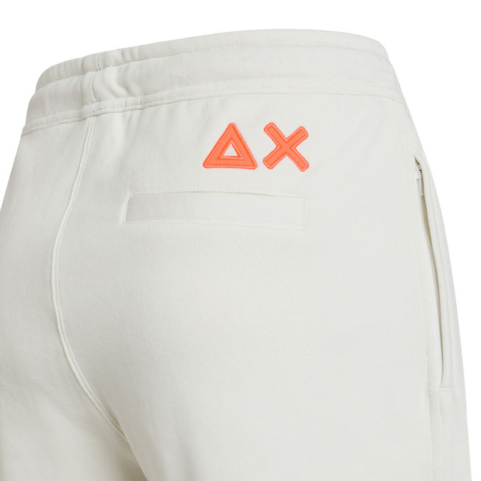 PANTALONE LOGO Uomo Bianco