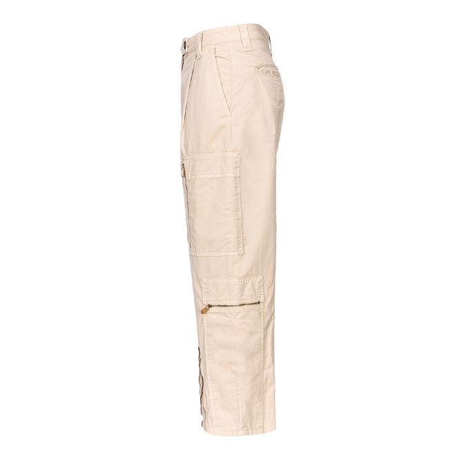 PANTALONE MATESE Donna Beige Farina Avena