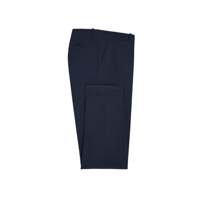 PANTALONE MICRO CHINO Uomo Blu Navy