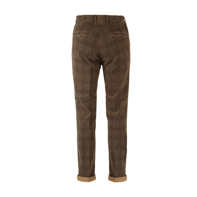 PANTALONE MILANO GABARDINA Uomo Fango