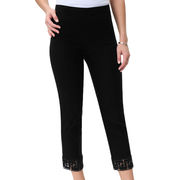 PANTALONE MILLENNIUM CROPPED Donna Black PANTALONE MILLENNIUM CROPPED Donna Black