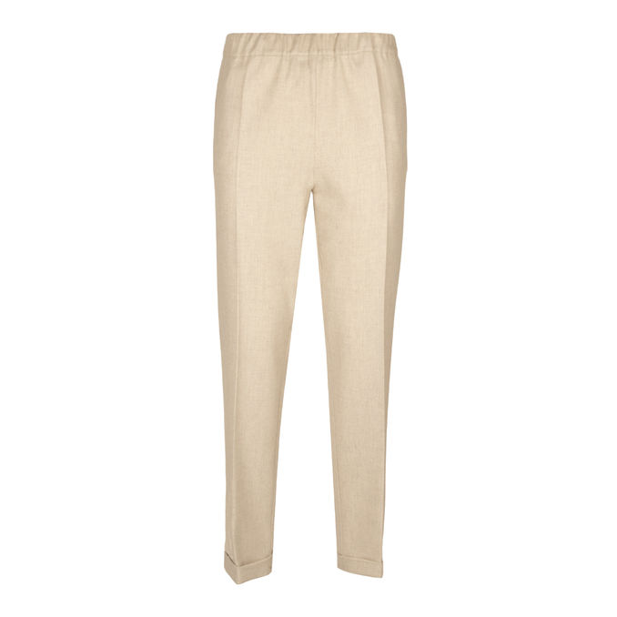 PANTALONE MISTO LANA Donna Calce