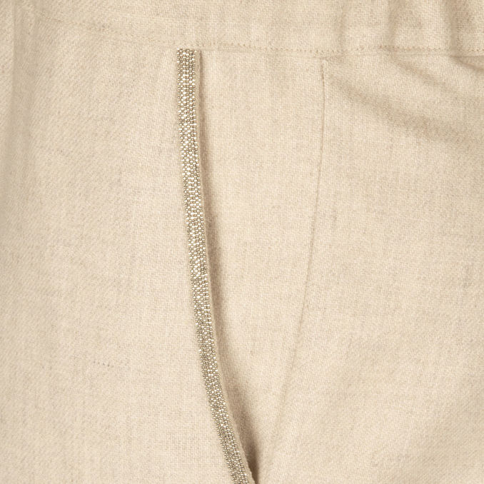 PANTALONE MISTO LANA Donna Calce