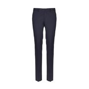 PANTALONE MISTO LANA TINTO FILO SUPER SLIM Uomo Blu aperto PANTALONE MISTO LANA TINTO FILO SUPER SLIM Uomo Blu aperto