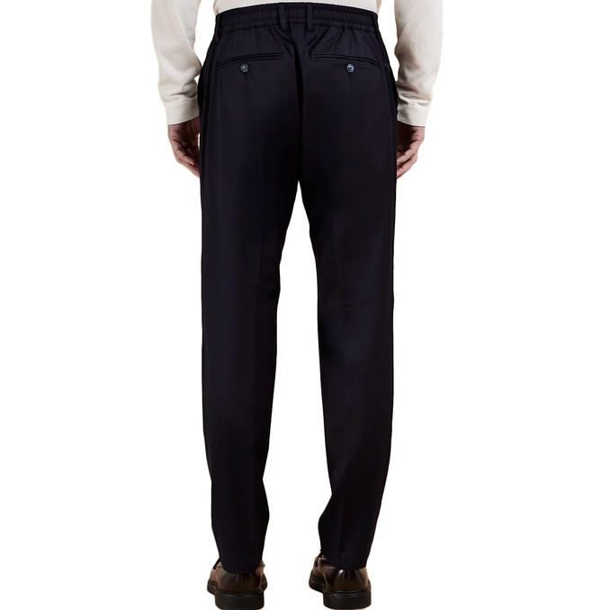 PANTALONE MITTE CON COULISSE Uomo Notte