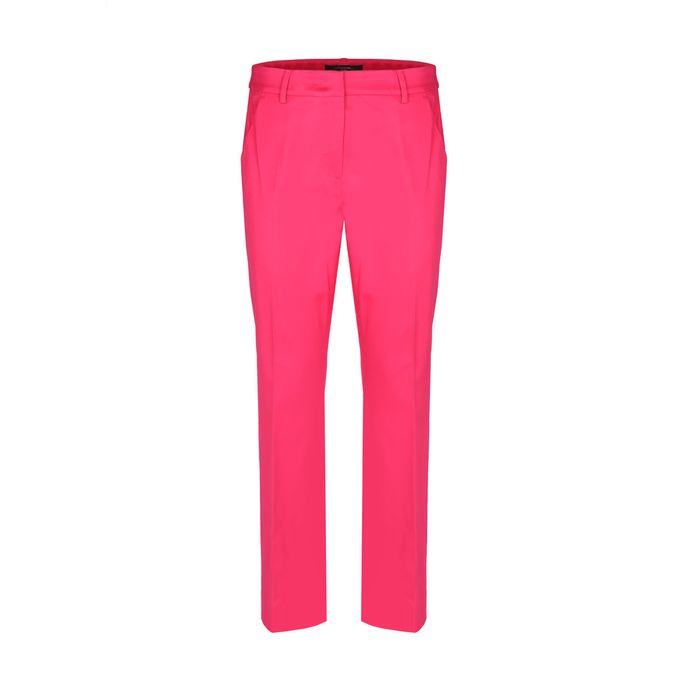 PANTALONE NOVAK IN RASATELLO DI COTONE Donna Orchidea
