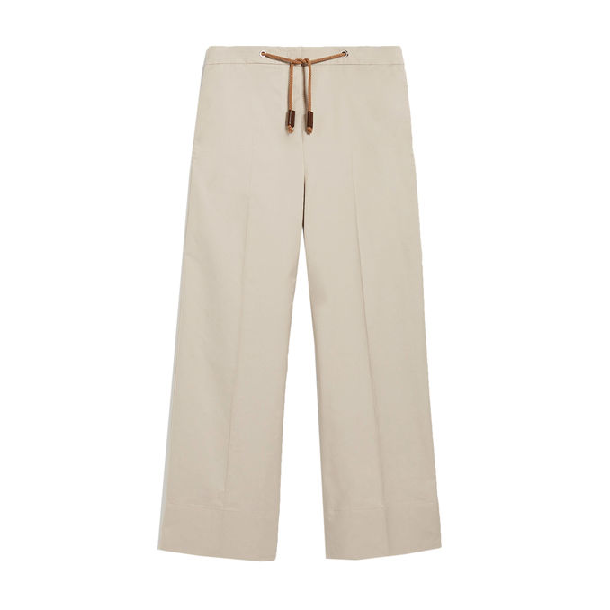 PANTALONE OTTAVO Donna Rich Beige