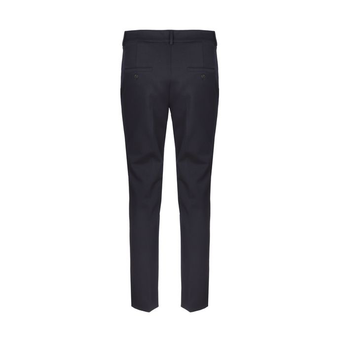 PANTALONE OZONO IN VISCOSA Donna Blu
