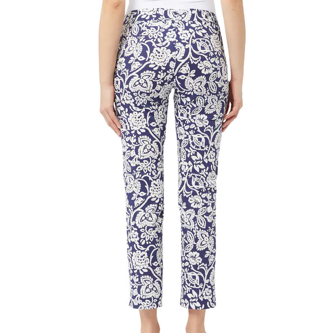 PANTALONE PERGOLA Donna Blu Fiore