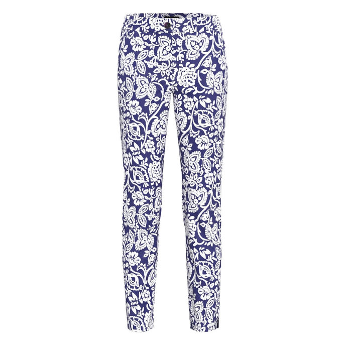 PANTALONE PERGOLA Donna Blu Fiore